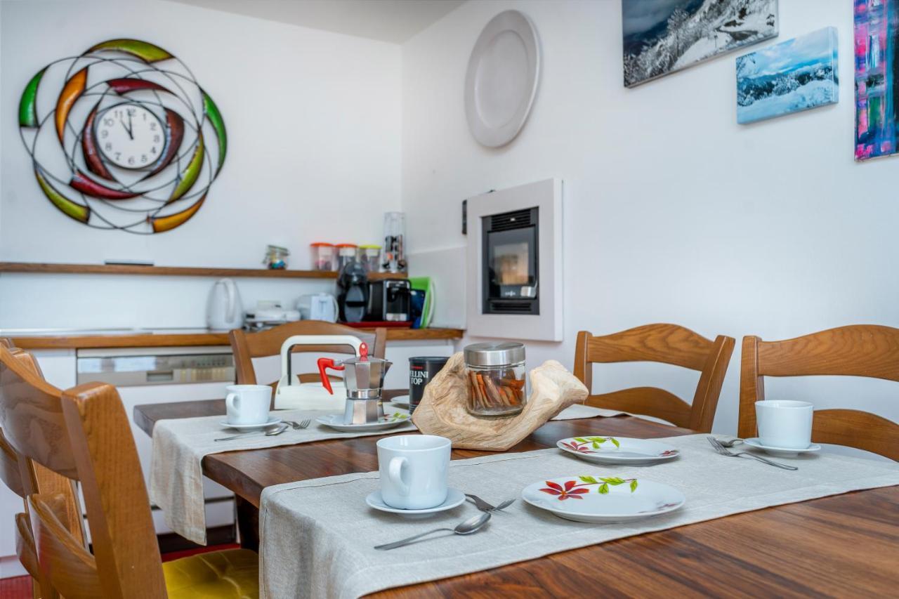 Panoramic House Carnia - Mountain View Apt With Parking And Terraces Villa Ligosullo Exterior photo